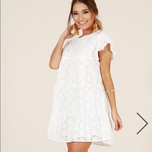 White Eyelet Sundress